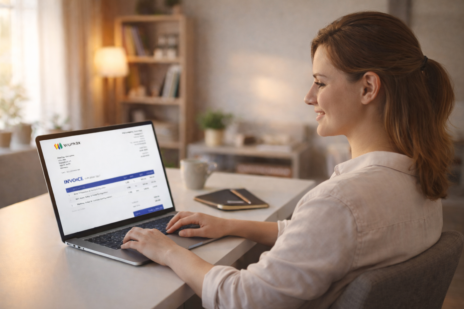 Professional invoice PDF generated with Done and Billed